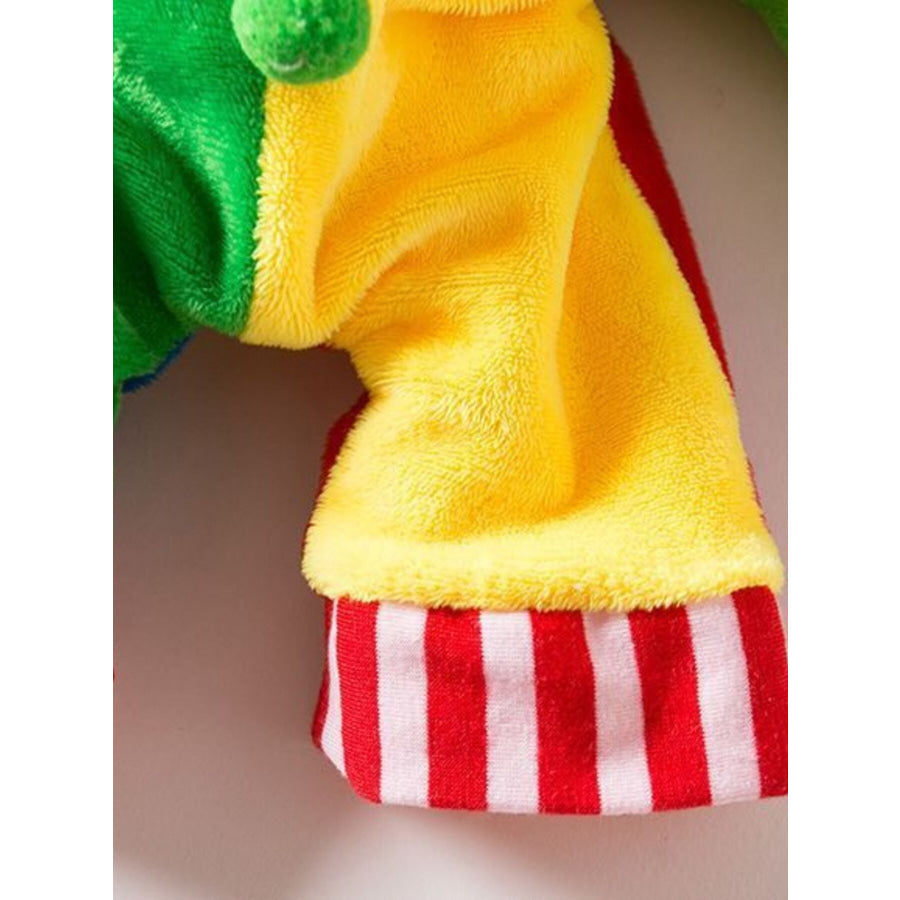 Colorful Clown Pet Jumpsuit with Hat Apparel and Accessories