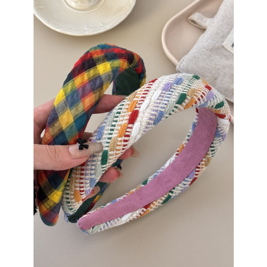 Colorful Polyester Hair Headband Apparel and Accessories