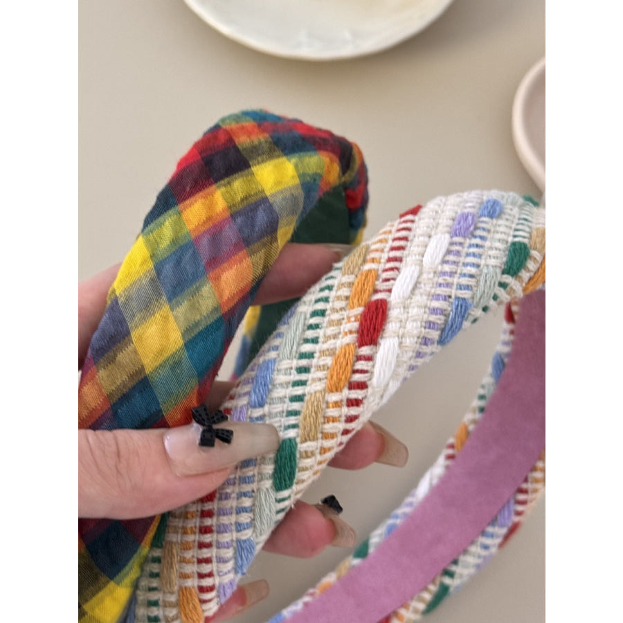 Colorful Polyester Hair Headband Apparel and Accessories