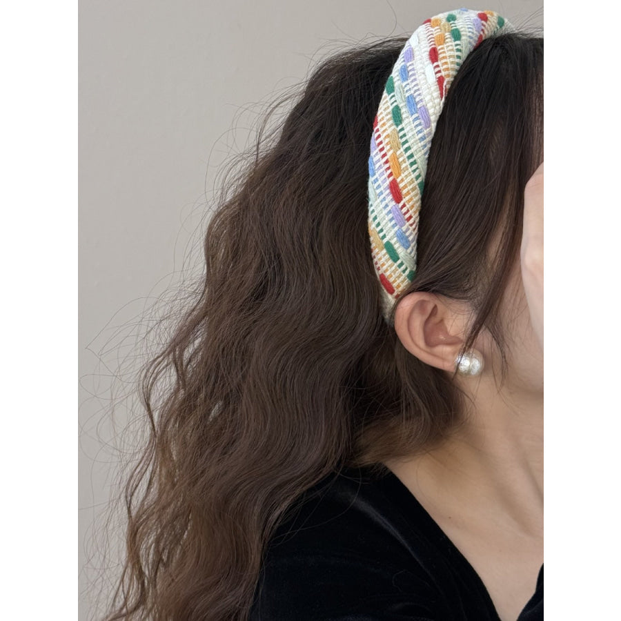Colorful Polyester Hair Headband Apparel and Accessories
