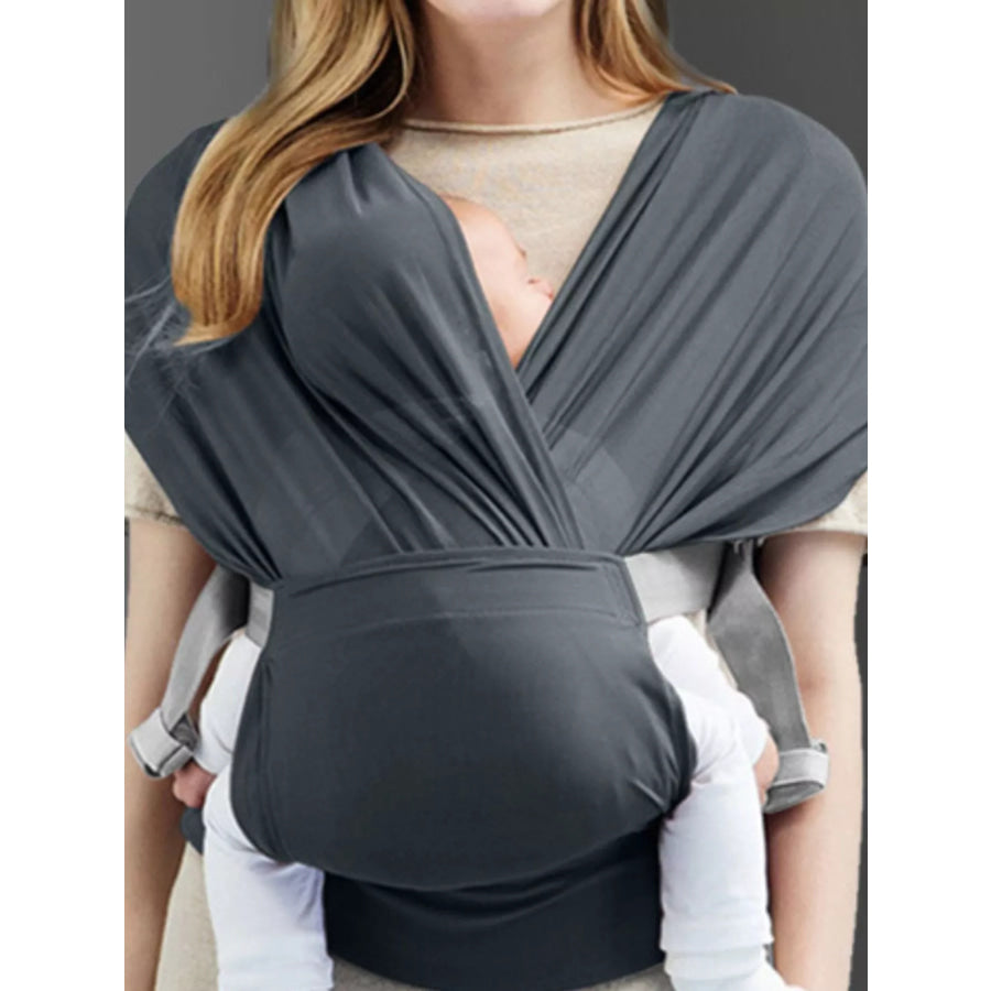 Comfortable & Breathable Carrier Baby Wrap Light Gray / One Size Apparel and Accessories