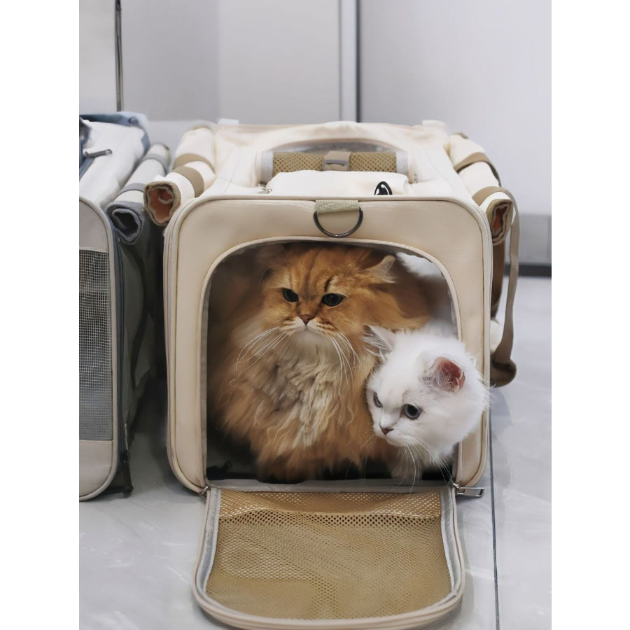 Comfortable Breathable Pet Carrier Bag Camel / Bag Apparel and Accessories