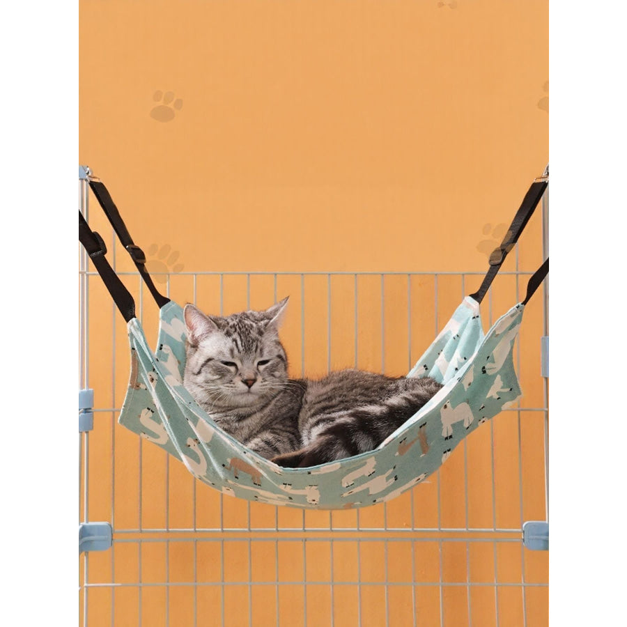 Comfortable Hanging Pet Hammock with Adjustable Straps Apparel and Accessories