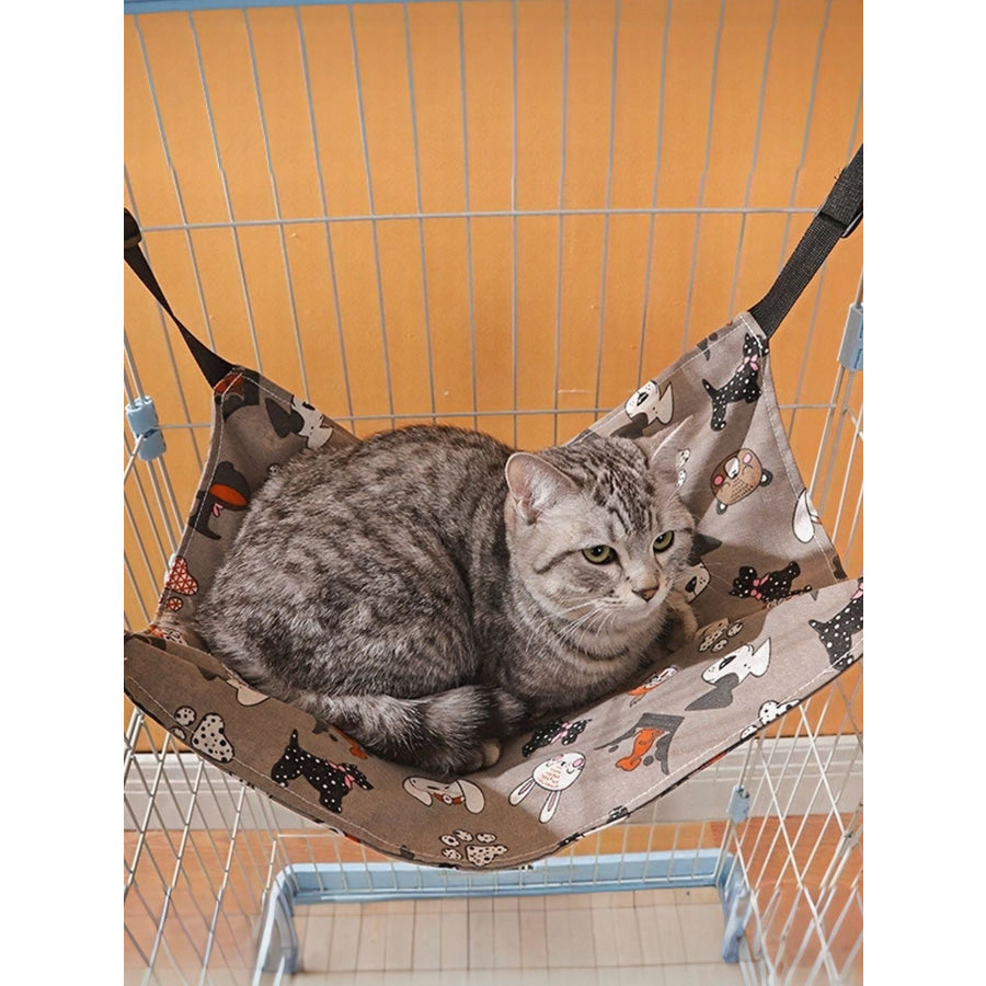 Comfortable Hanging Pet Hammock with Adjustable Straps Apparel and Accessories
