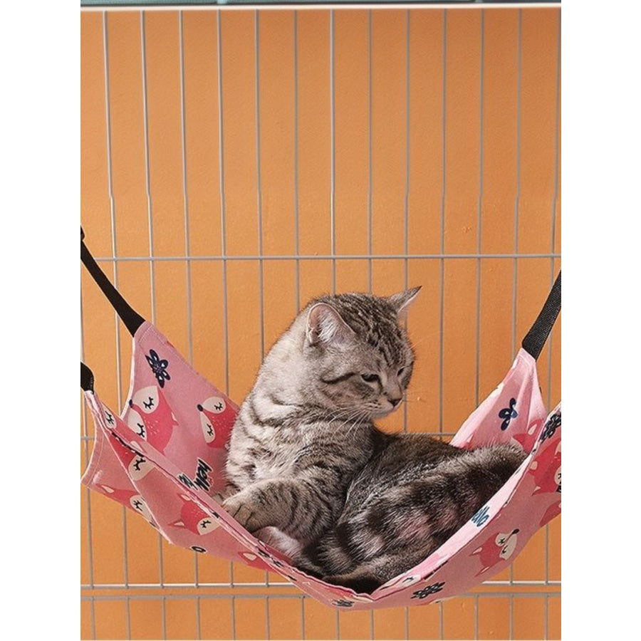 Comfortable Hanging Pet Hammock with Adjustable Straps Blush Pink / S Apparel and Accessories