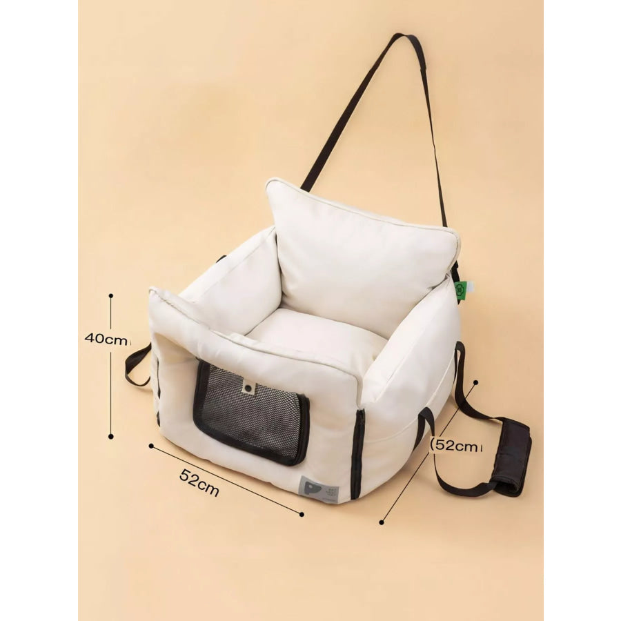 Comfortable & Secure Pet Car Seat Bed Apparel and Accessories