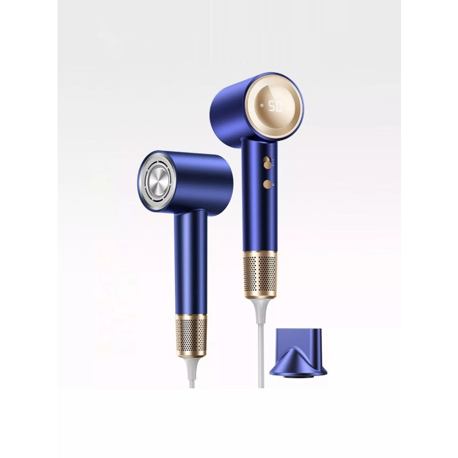 Constant Temperature High-Speed Hair Dryer Royal Blue / European plug Apparel and Accessories