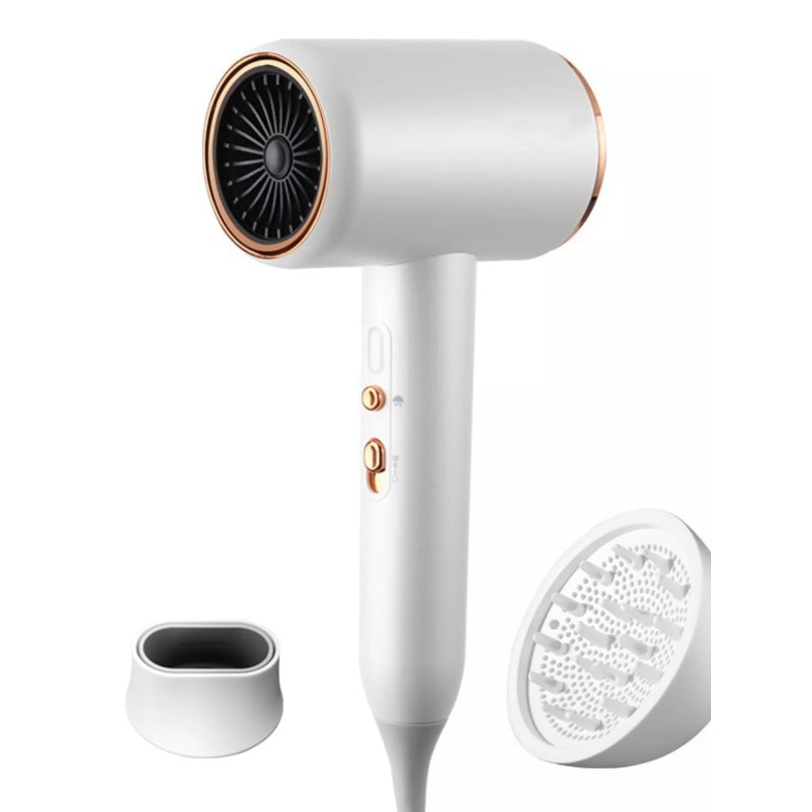 Constant Temperature Protection Household Hair Dryer White / European plug Apparel and Accessories