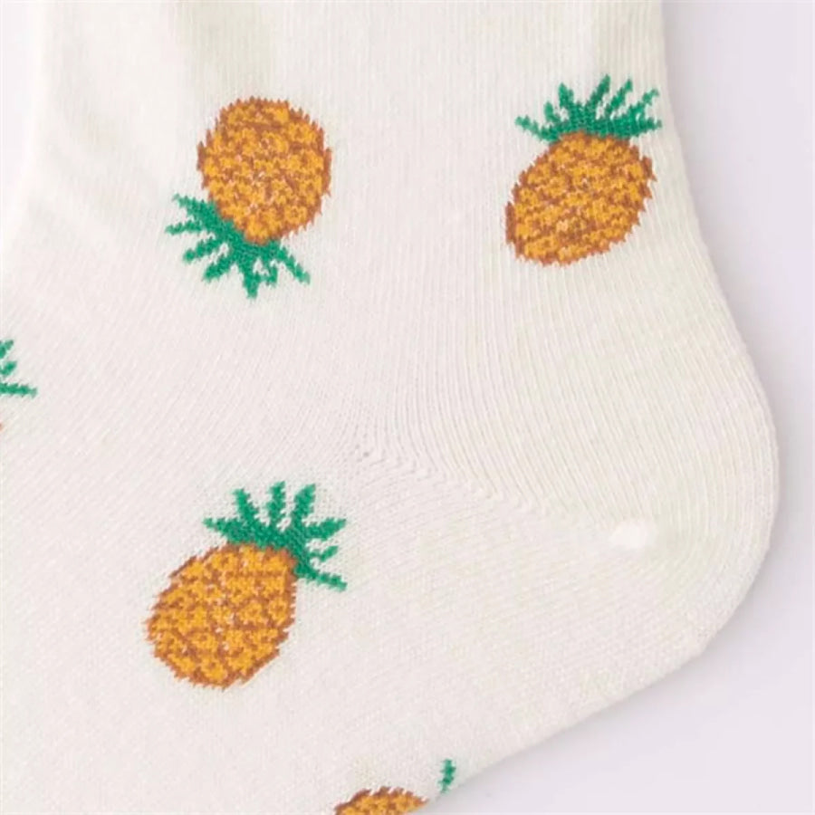 Contrast Mid-Calf Socks Apparel and Accessories