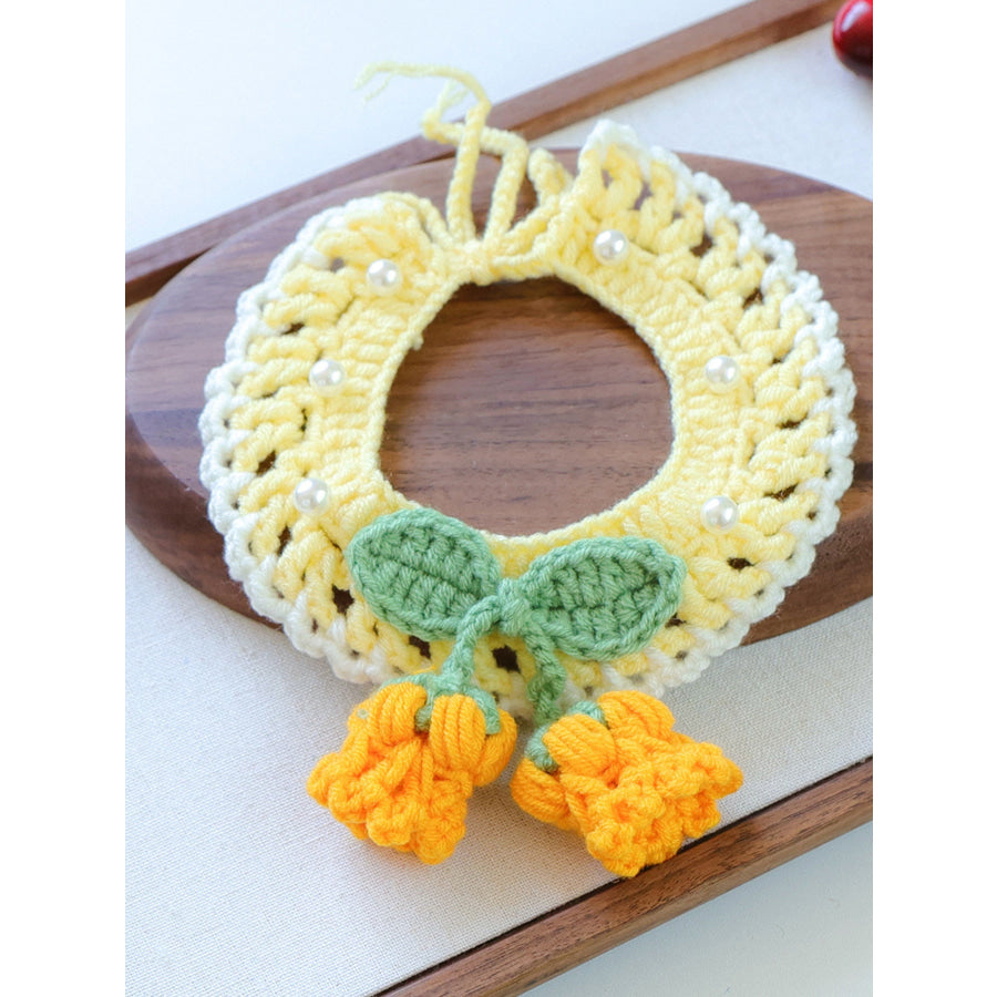 Contrast Pet Scarf Apparel and Accessories