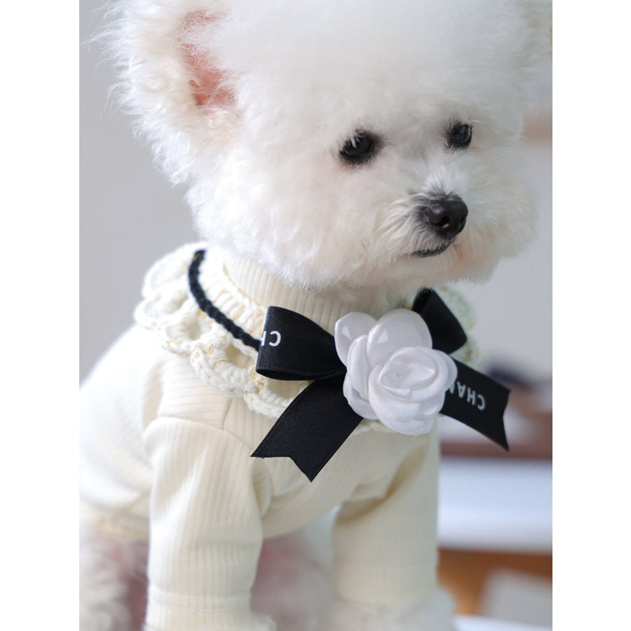 Contrast Pet Scarf Apparel and Accessories