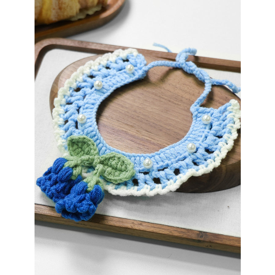Contrast Pet Scarf Apparel and Accessories