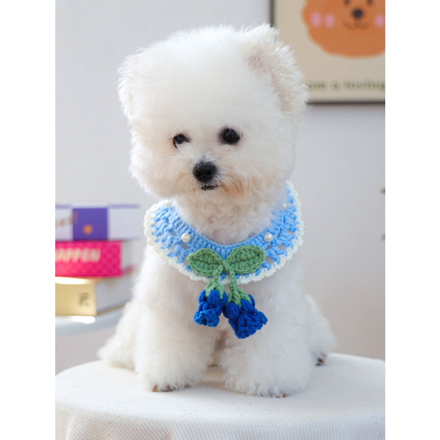 Contrast Pet Scarf Apparel and Accessories