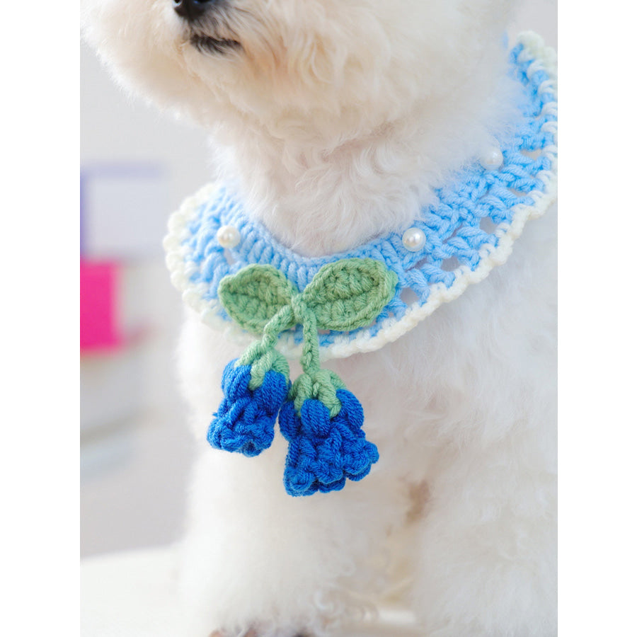 Contrast Pet Scarf Apparel and Accessories