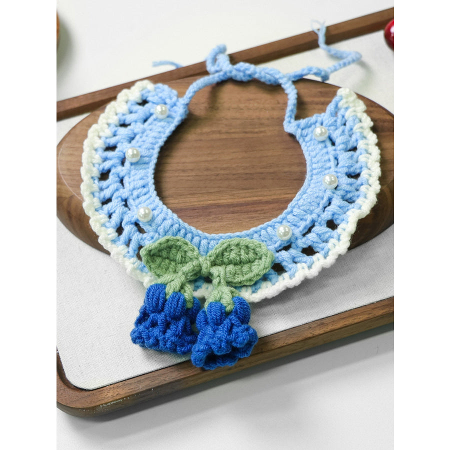 Contrast Pet Scarf Apparel and Accessories