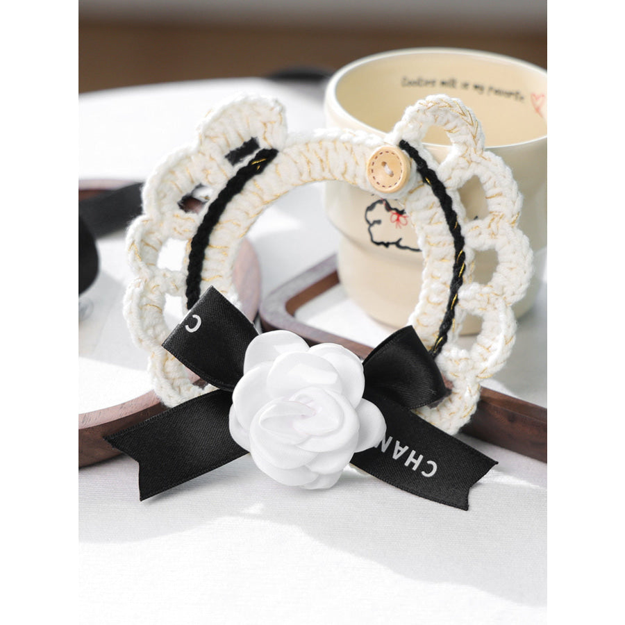 Contrast Pet Scarf Apparel and Accessories