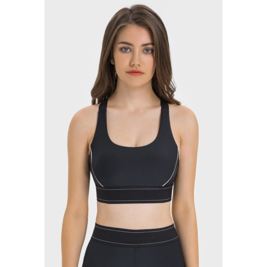 Contrast Sports Bra