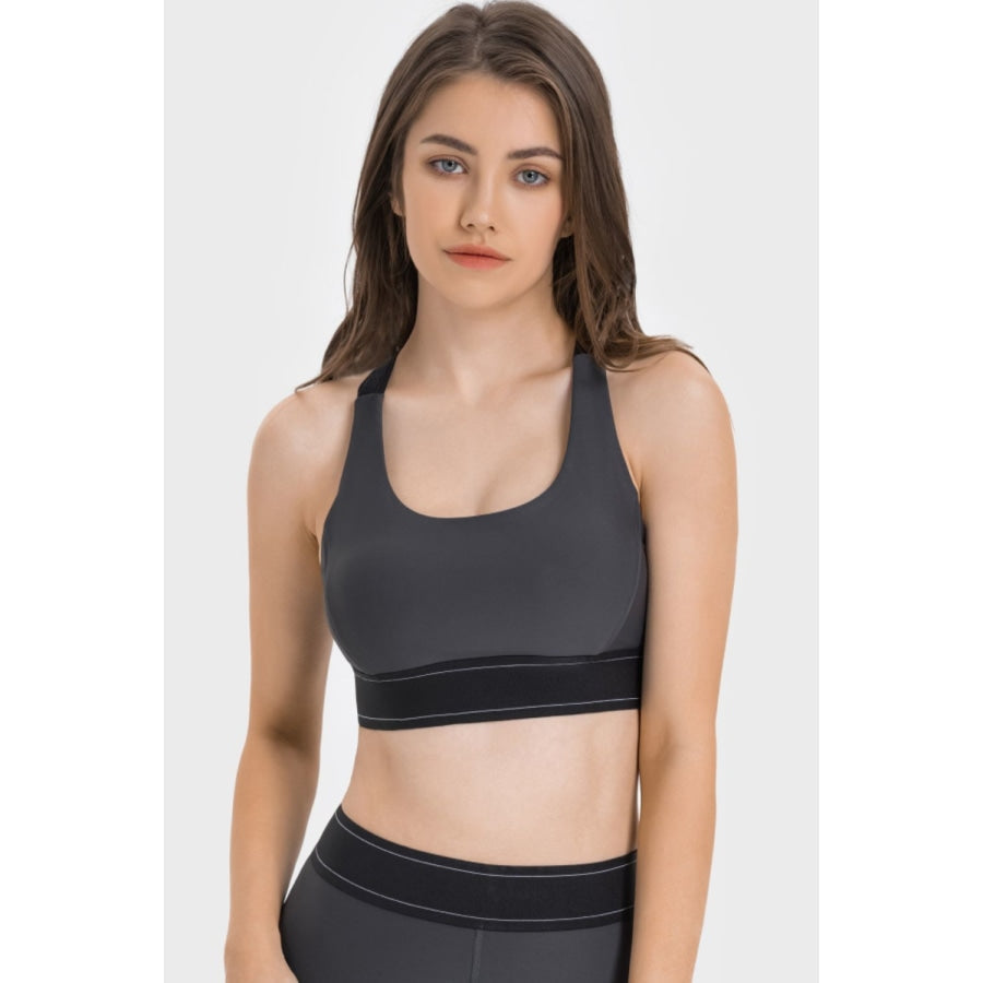 Contrast Sports Bra