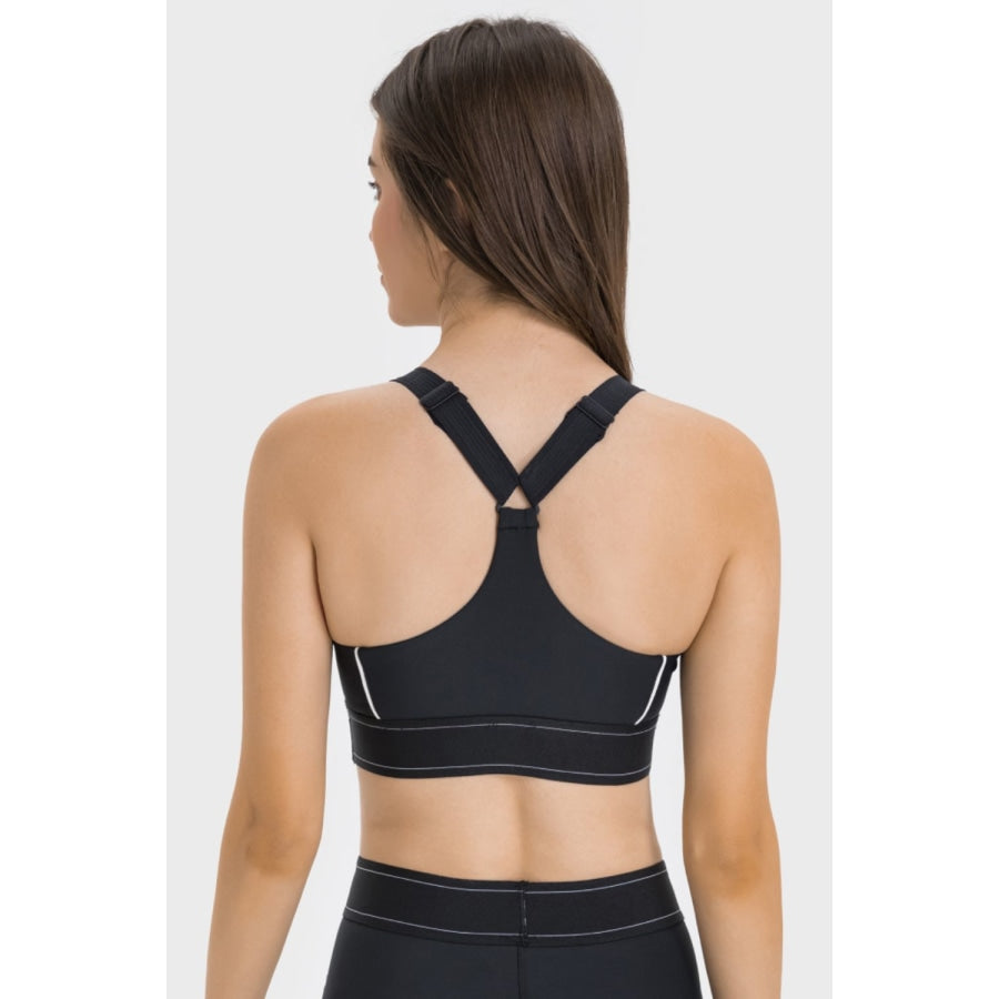 Contrast Sports Bra