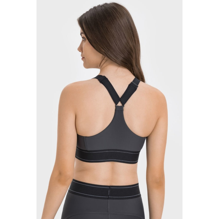 Contrast Sports Bra