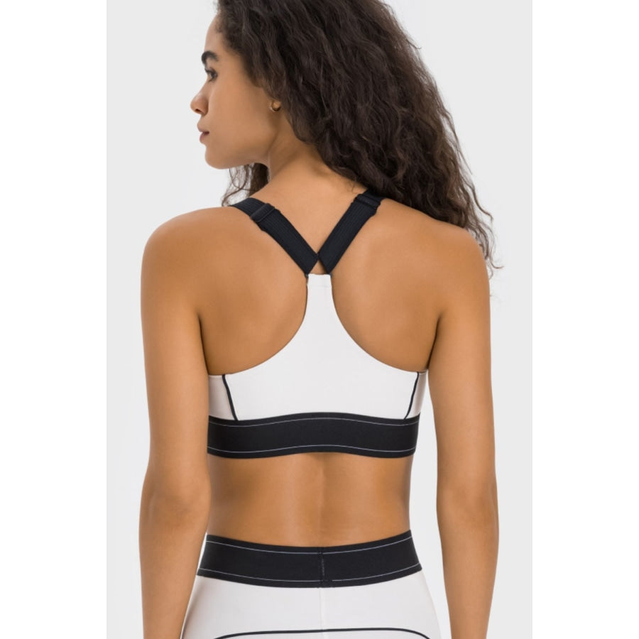 Contrast Sports Bra