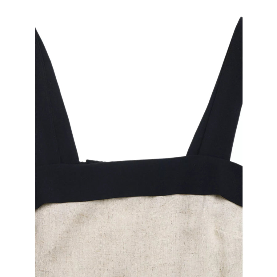 Contrast Trim Cami and Skort Set Apparel and Accessories