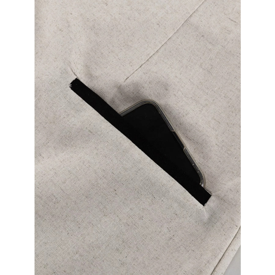 Contrast Trim Vest and Skirt Set Apparel and Accessories