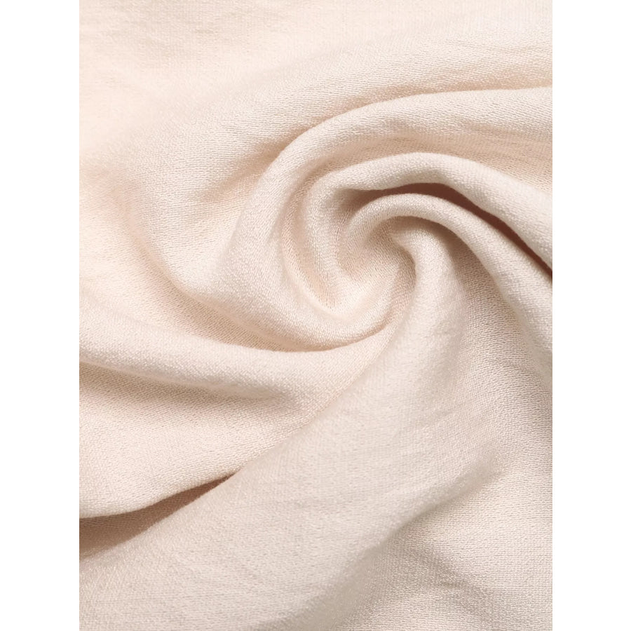 Contrast Trim Wide Leg Jumpsuit Apparel and Accessories