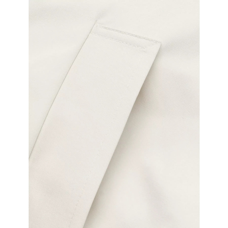 Contrast Trim Zip Up Jacket Apparel and Accessories