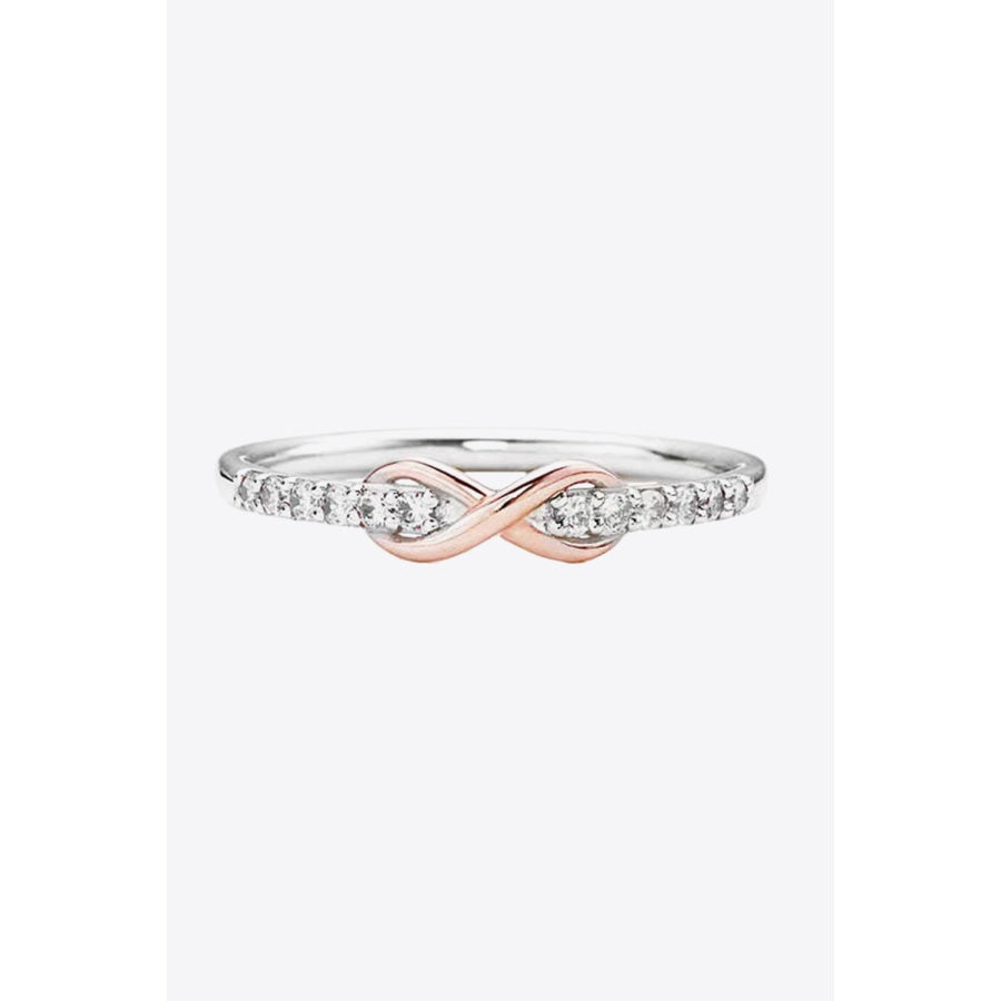 Contrast Zircon 925 Sterling Silver Ring