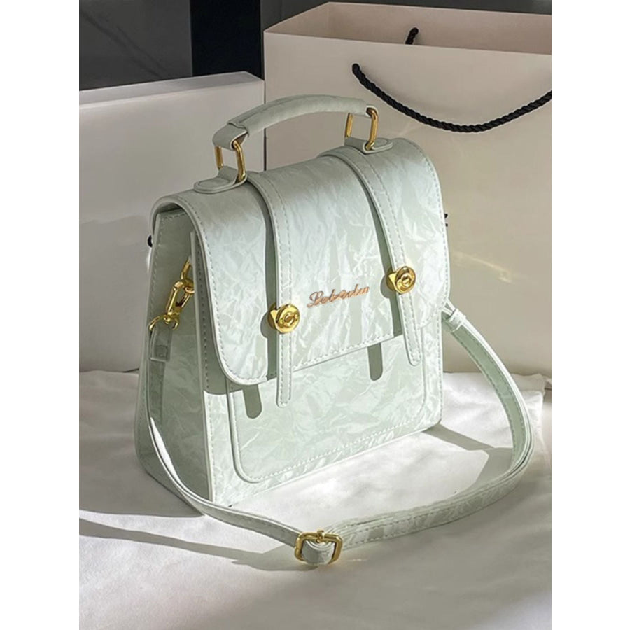 Convertible Backpack Bag Light Green / One Size Apparel and Accessories