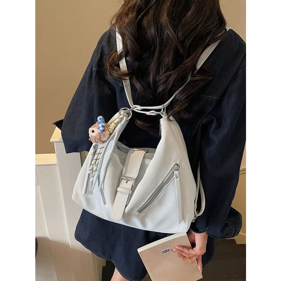 Convertible Buckle Shoulder Bag Apparel and Accessories
