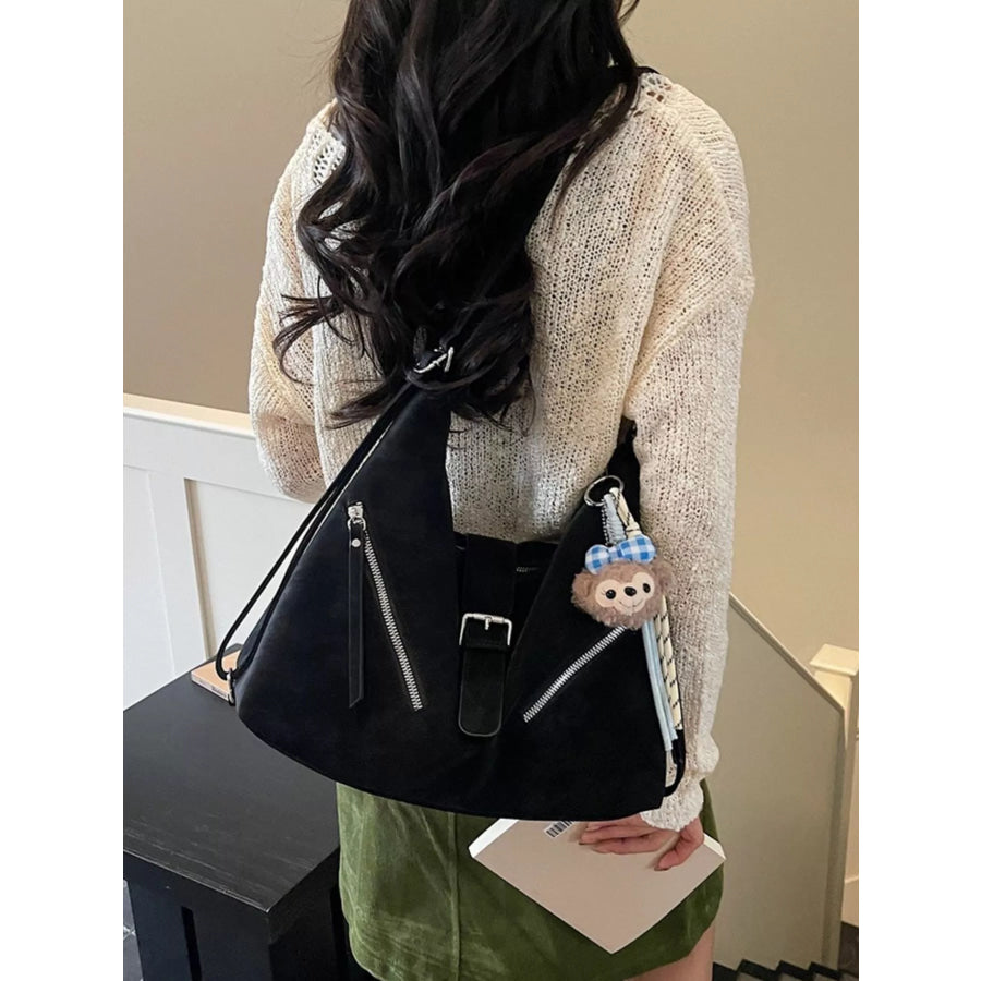 Convertible Buckle Shoulder Bag Apparel and Accessories