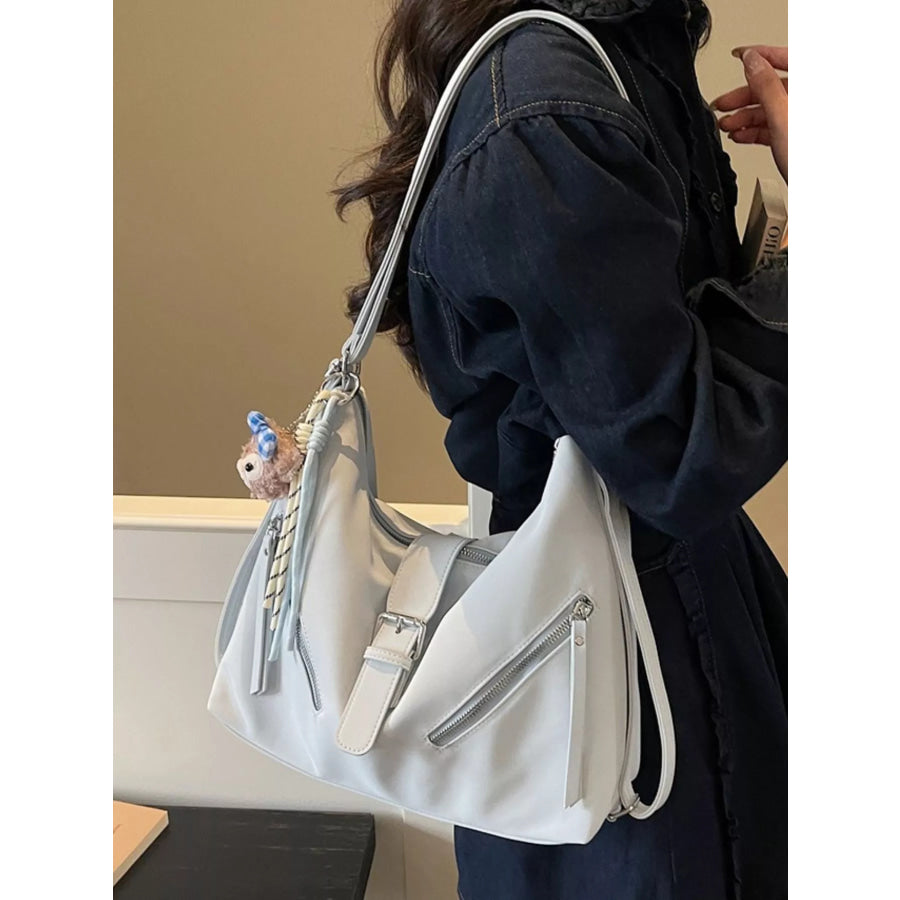 Convertible Buckle Shoulder Bag Apparel and Accessories