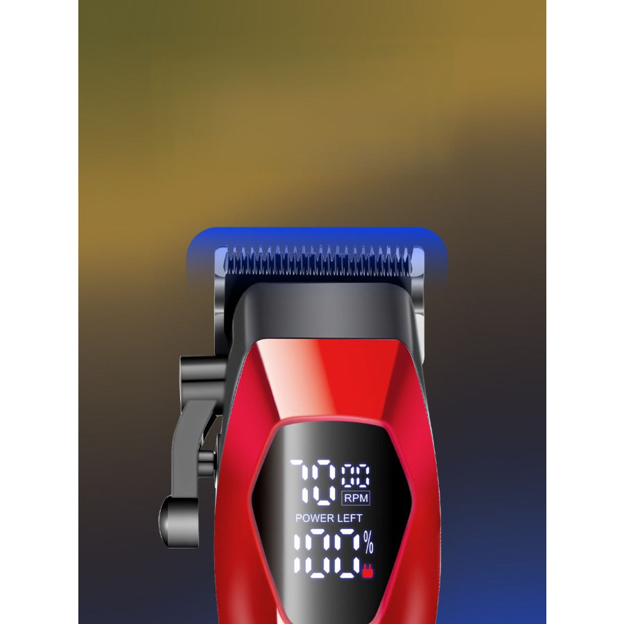 Cordless Hair Clipper with LED Display Apparel and Accessories