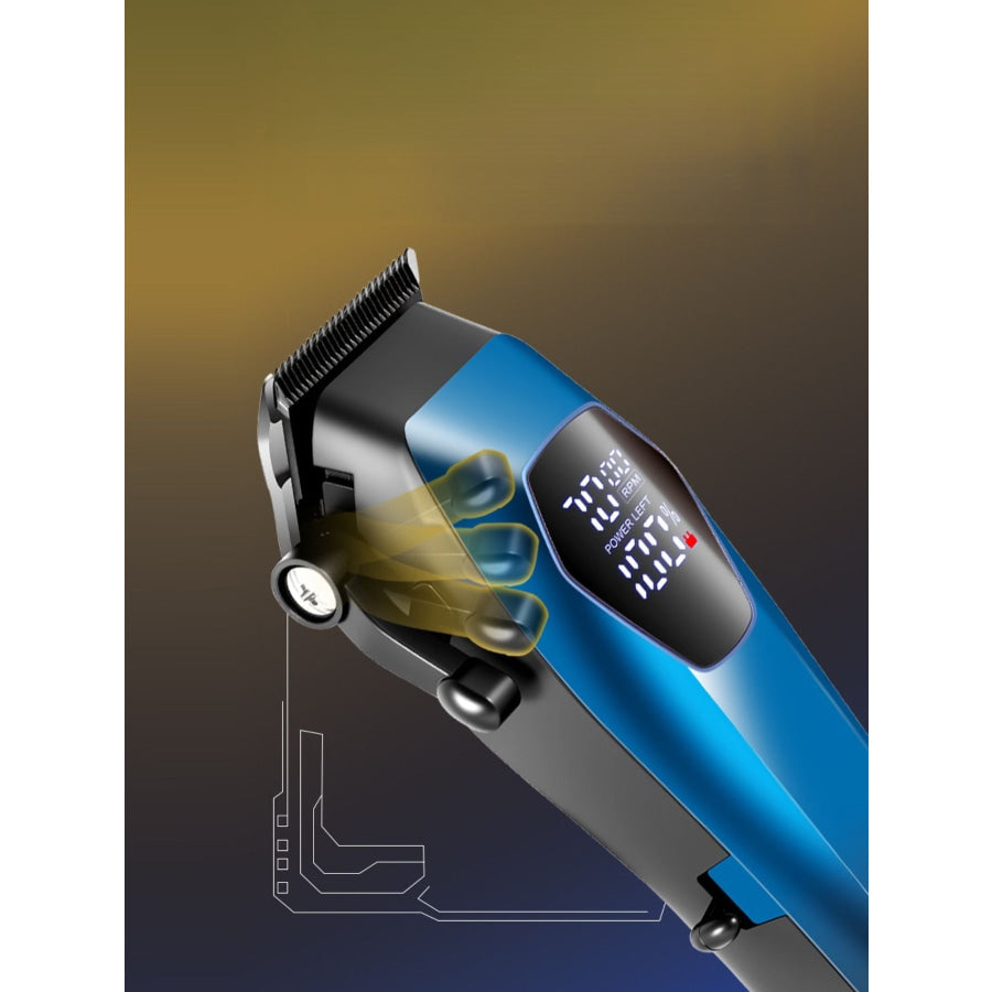 Cordless Hair Clipper with LED Display Apparel and Accessories