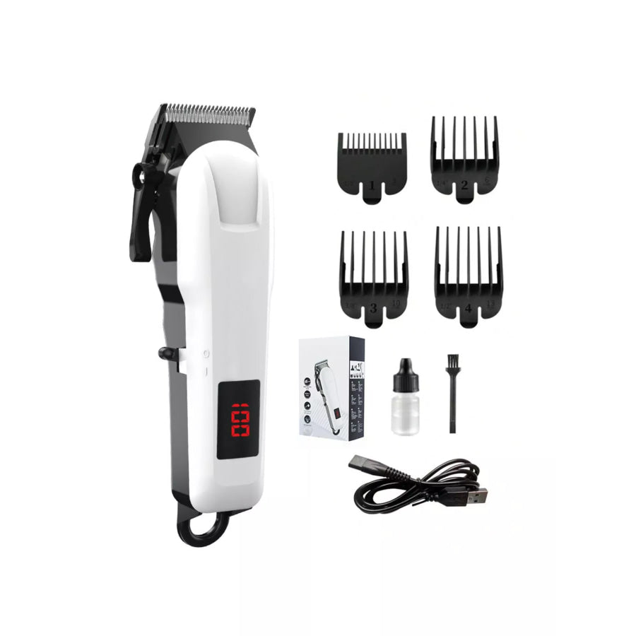 Cordless Hair Clipper with LED Display Apparel and Accessories