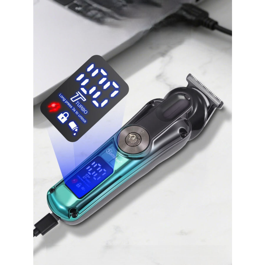Cordless Hair Clipper with LED Display Apparel and Accessories