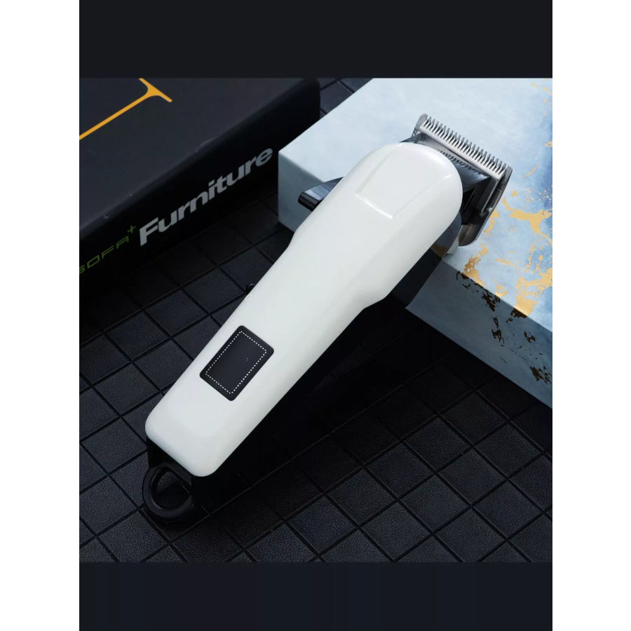 Cordless Hair Clipper with LED Display Apparel and Accessories