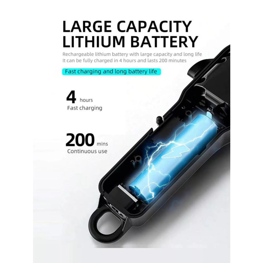 Cordless Hair Clipper with LED Display Apparel and Accessories