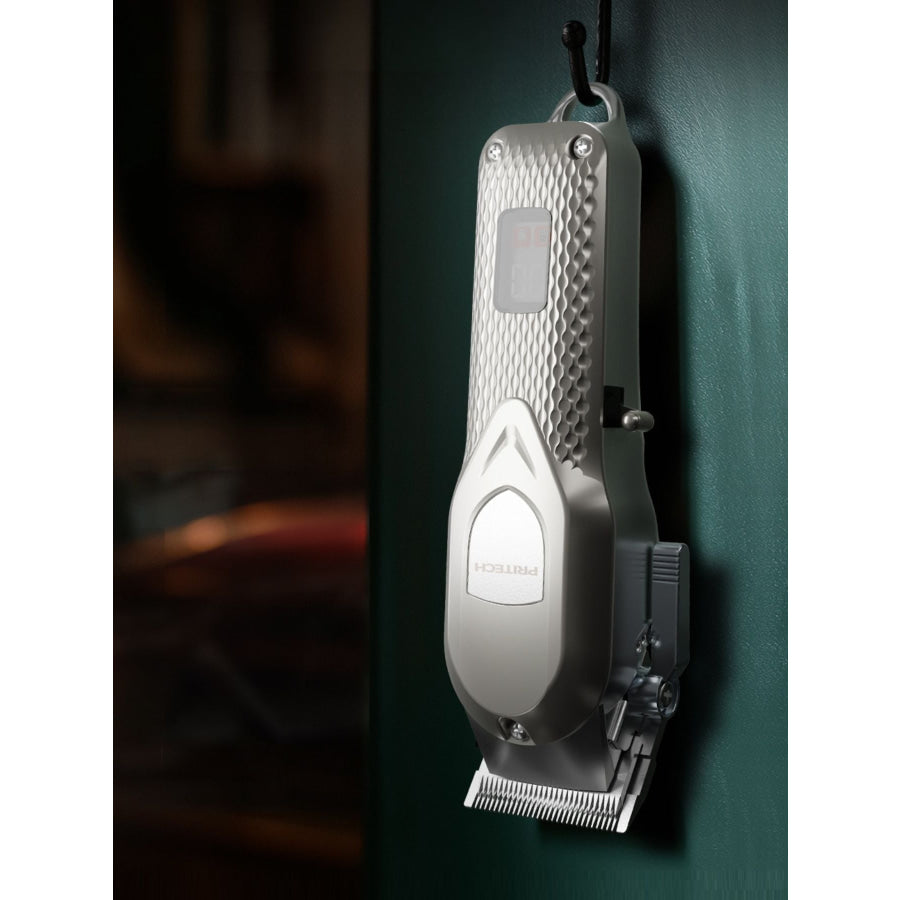 Cordless Hair Clipper with LED Display Silver / ONESIZE Apparel and Accessories