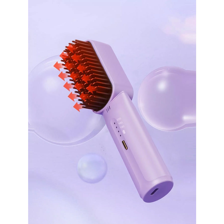 Cordless Heated Straightening Comb Apparel and Accessories