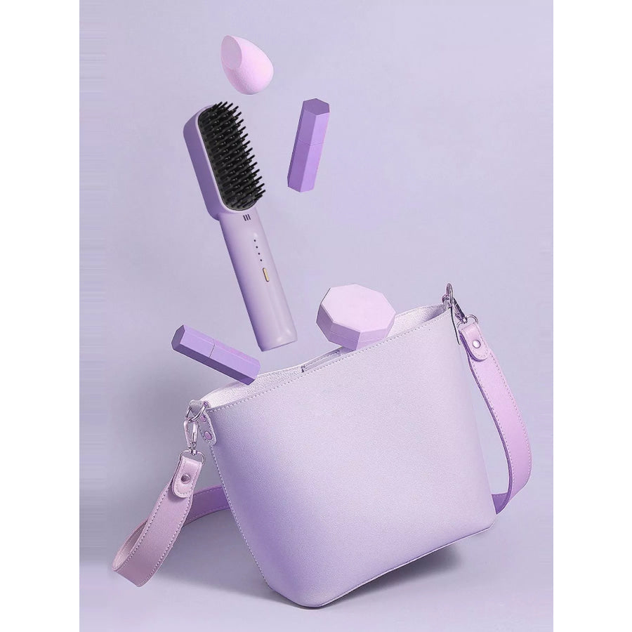 Cordless Heated Straightening Comb Apparel and Accessories
