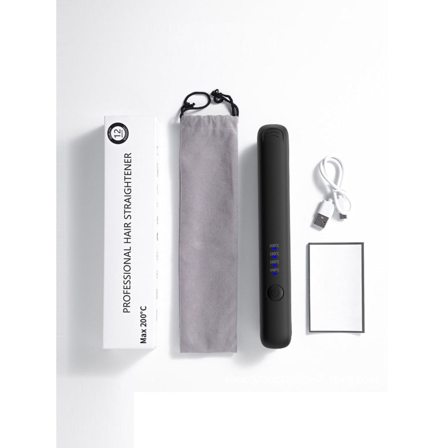 Cordless Rechargeable Hair Straightener Apparel and Accessories