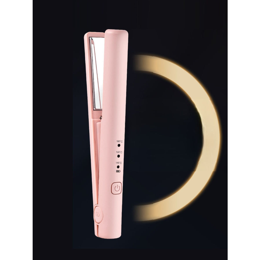 Cordless Rechargeable Mini Hair Straightener Apparel and Accessories