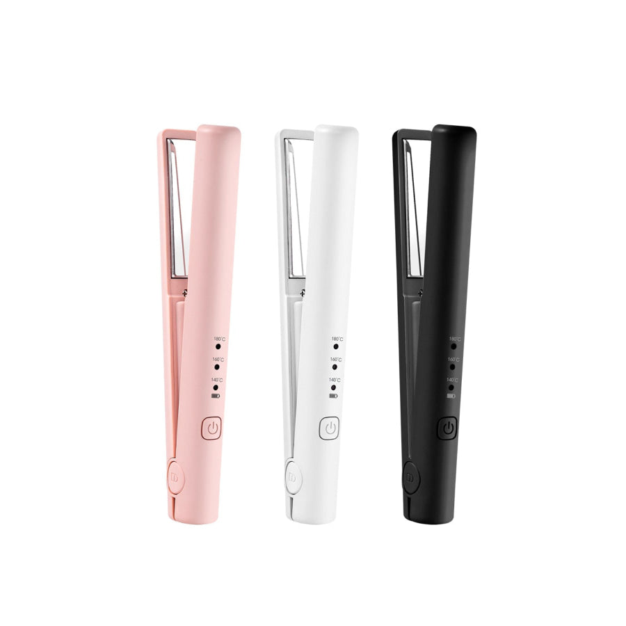Cordless Rechargeable Mini Hair Straightener Apparel and Accessories