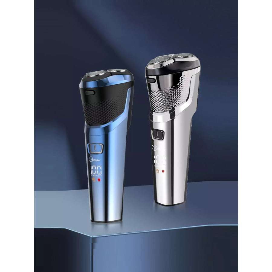 Cordless Rotary Shaver Blue / One Size Apparel and Accessories