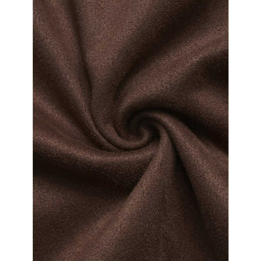 Corduroy Collar Zip-Up Jacket Apparel and Accessories