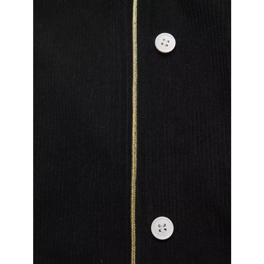 Corduroy Midi Skirt Apparel and Accessories