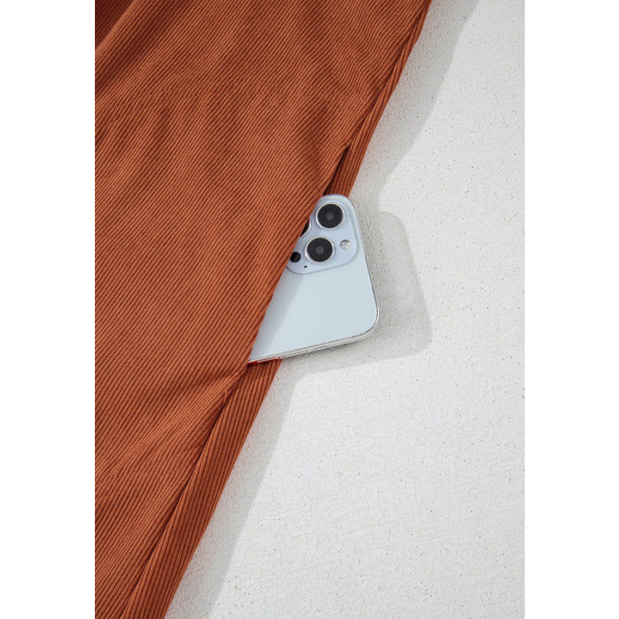 Corduroy Quarter Snap Three-Quarter Sleeve Dress Apparel and Accessories